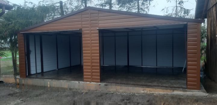 Producent Wojstal, garaże blaszane, producent garaży blaszanych, Nowy Sącz, garaże Kraków, garaże Katowice Garaże blaszane